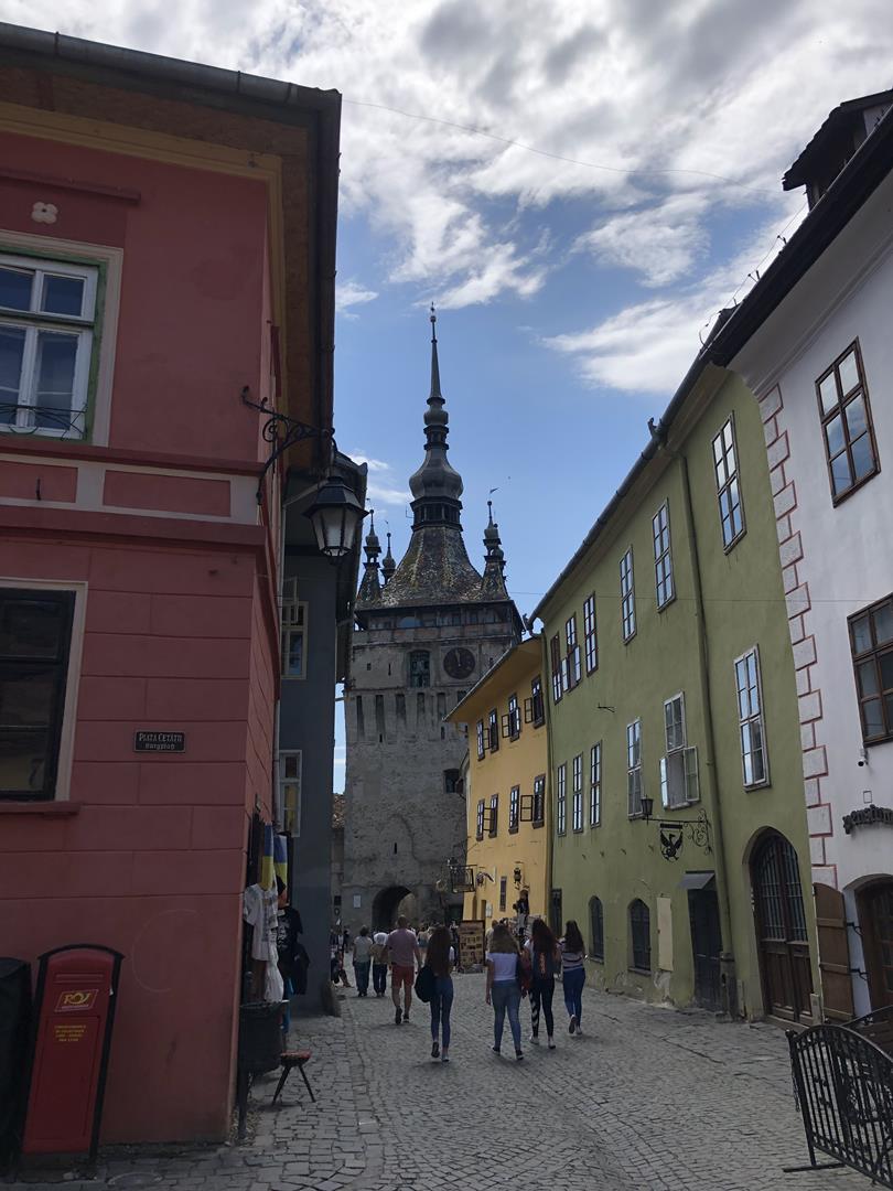 klimatyczna starówka Sighisoary