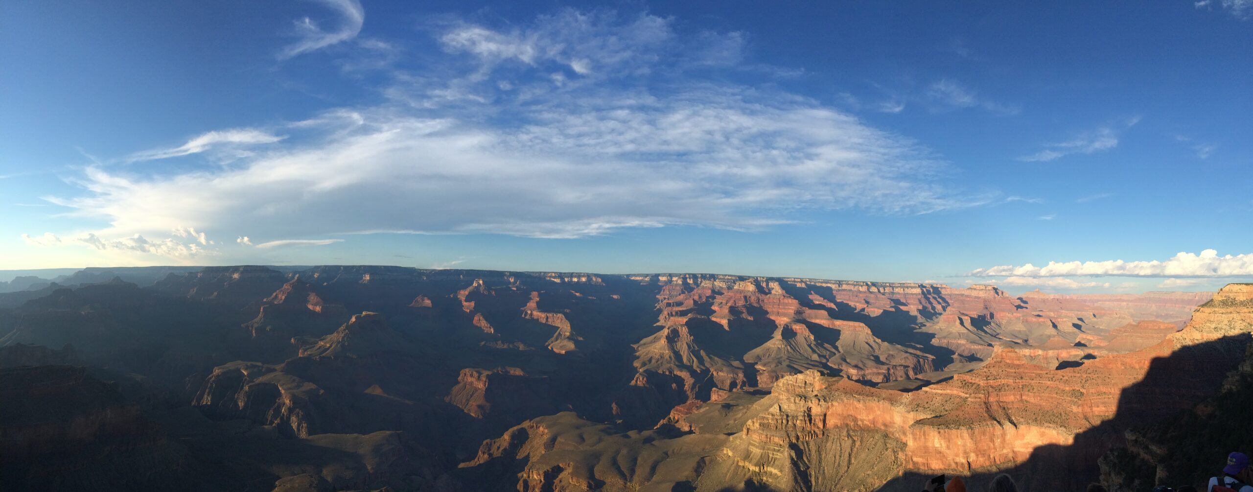 zachód słońca w wielkim canionie