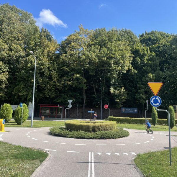 miasteczko ruchu drogowego